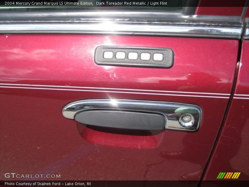 Dark Toreador Red Metallic / Light Flint 2004 Mercury Grand Marquis LS Ultimate Edition