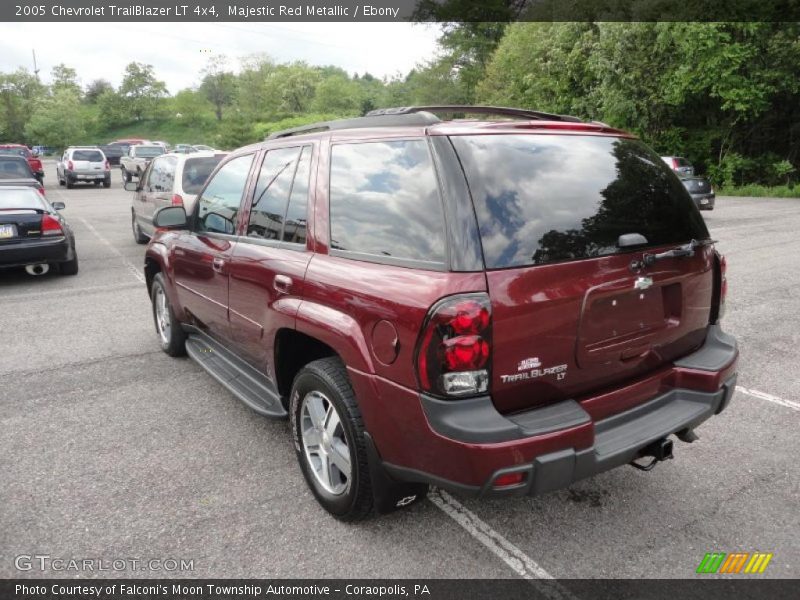 Majestic Red Metallic / Ebony 2005 Chevrolet TrailBlazer LT 4x4