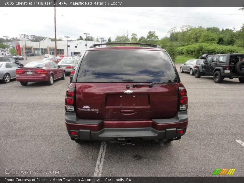 Majestic Red Metallic / Ebony 2005 Chevrolet TrailBlazer LT 4x4