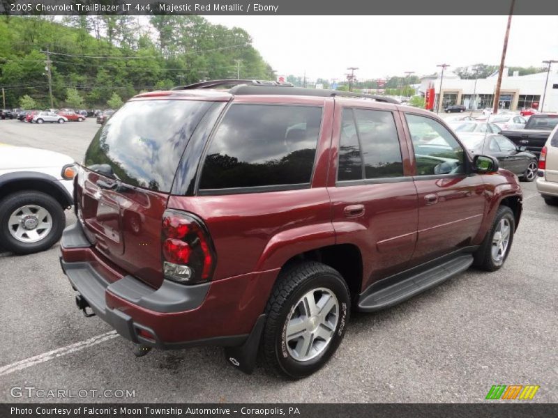 Majestic Red Metallic / Ebony 2005 Chevrolet TrailBlazer LT 4x4