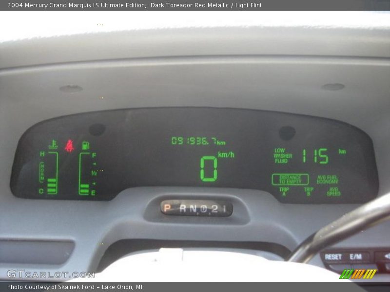  2004 Grand Marquis LS Ultimate Edition LS Ultimate Edition Gauges