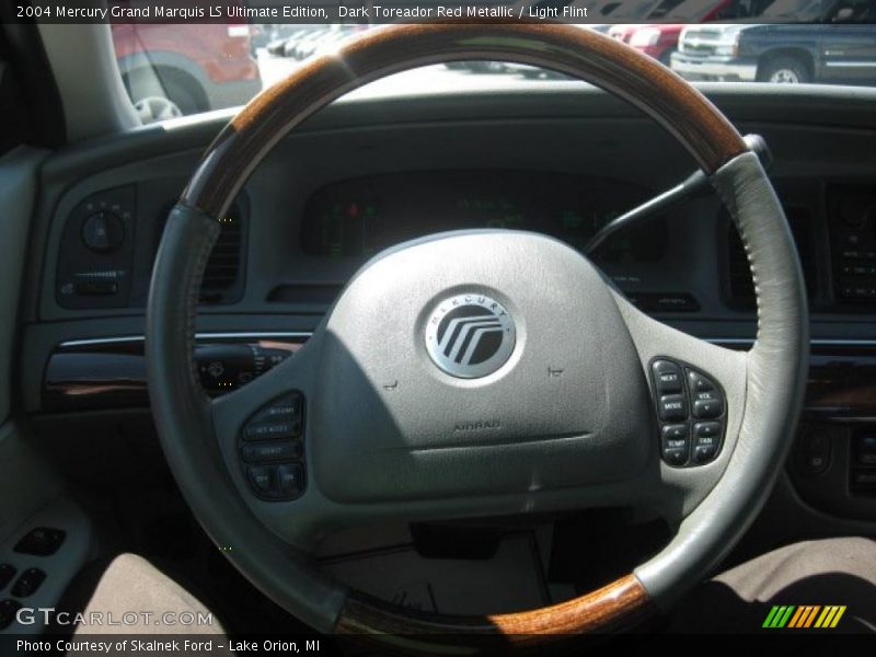 Dark Toreador Red Metallic / Light Flint 2004 Mercury Grand Marquis LS Ultimate Edition