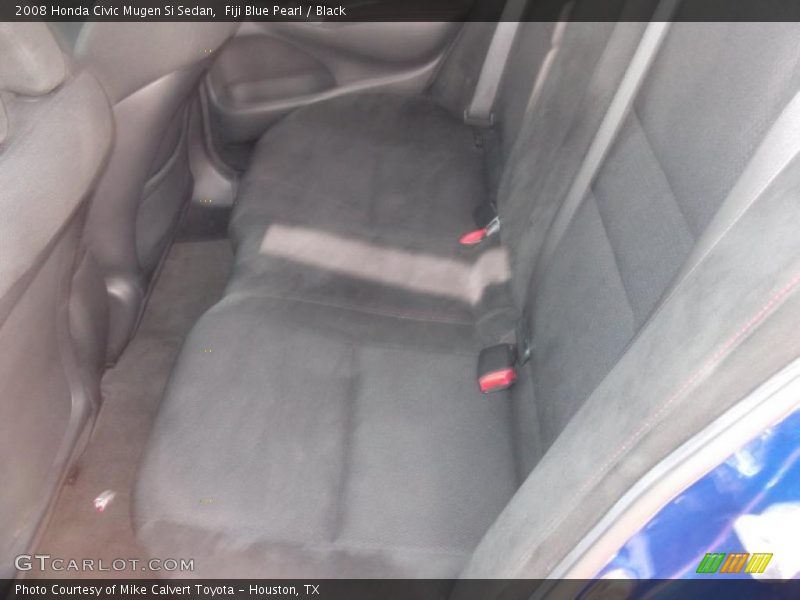 Fiji Blue Pearl / Black 2008 Honda Civic Mugen Si Sedan
