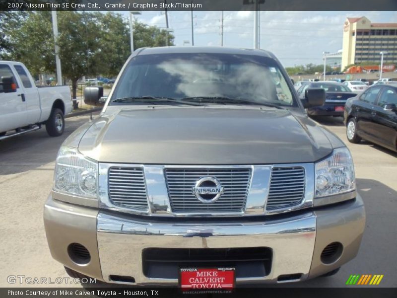 Granite / Graphite Black/Titanium 2007 Nissan Titan SE Crew Cab