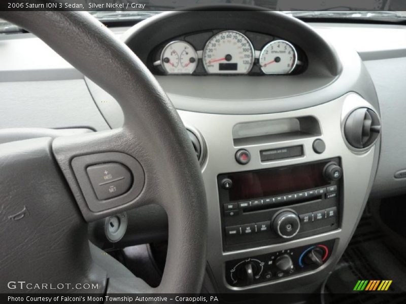 Silver Nickel / Gray 2006 Saturn ION 3 Sedan