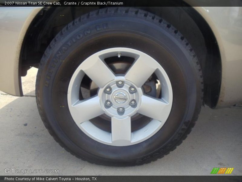 Granite / Graphite Black/Titanium 2007 Nissan Titan SE Crew Cab