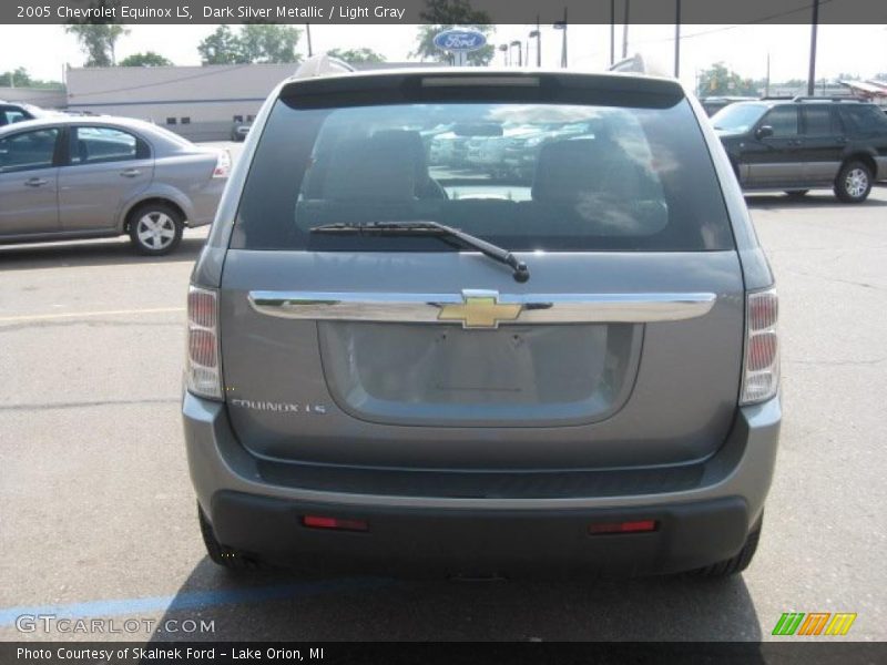 Dark Silver Metallic / Light Gray 2005 Chevrolet Equinox LS