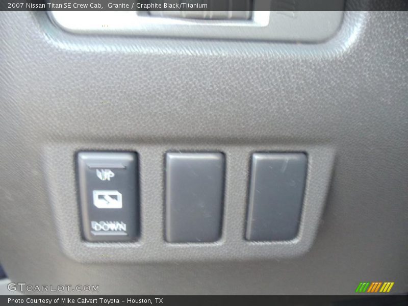 Granite / Graphite Black/Titanium 2007 Nissan Titan SE Crew Cab