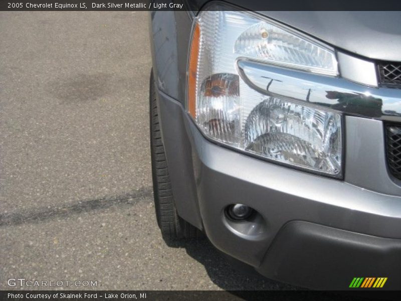 Dark Silver Metallic / Light Gray 2005 Chevrolet Equinox LS