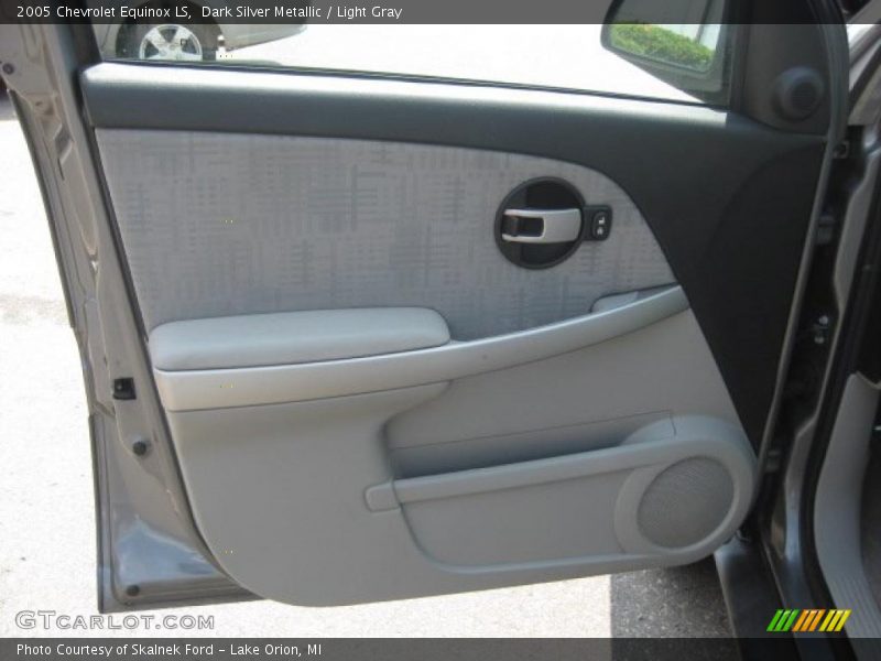 Dark Silver Metallic / Light Gray 2005 Chevrolet Equinox LS