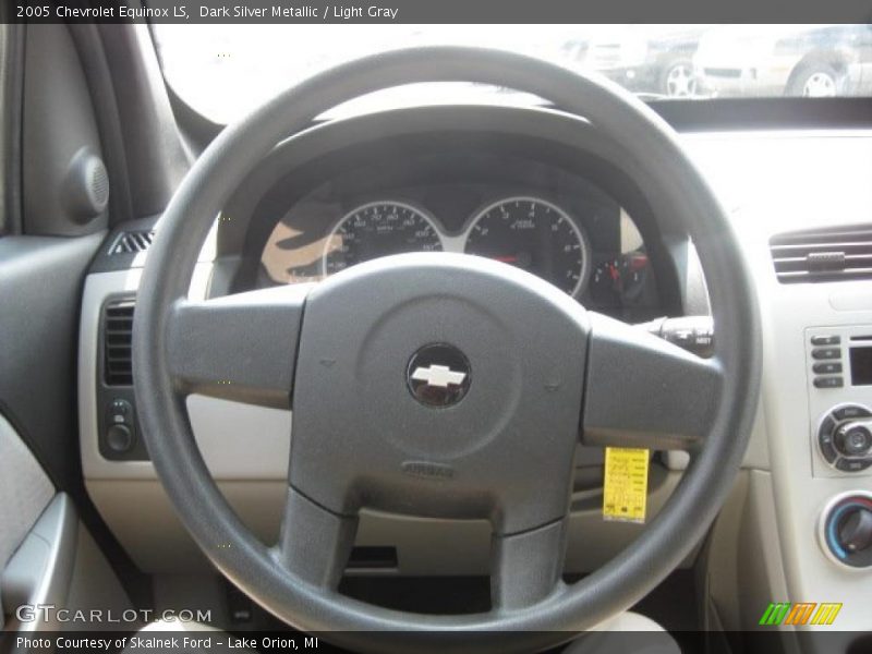 Dark Silver Metallic / Light Gray 2005 Chevrolet Equinox LS