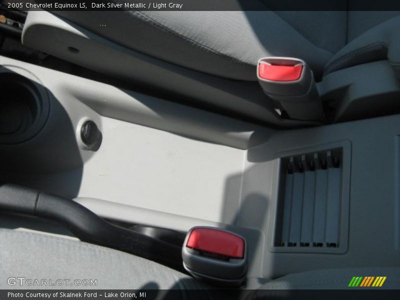 Dark Silver Metallic / Light Gray 2005 Chevrolet Equinox LS