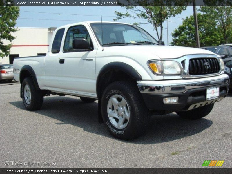  2003 Tacoma V6 TRD Xtracab 4x4 Super White