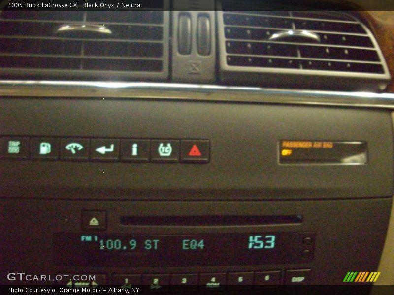 Black Onyx / Neutral 2005 Buick LaCrosse CX