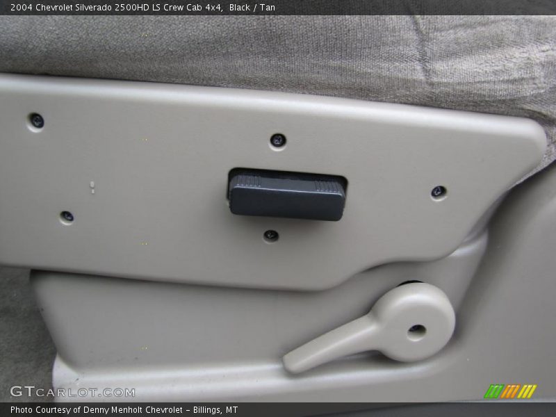 Black / Tan 2004 Chevrolet Silverado 2500HD LS Crew Cab 4x4