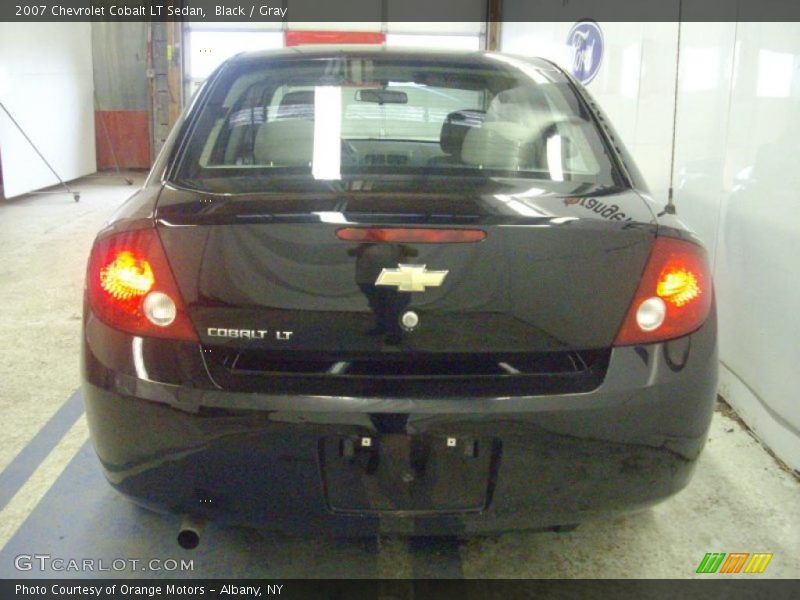 Black / Gray 2007 Chevrolet Cobalt LT Sedan