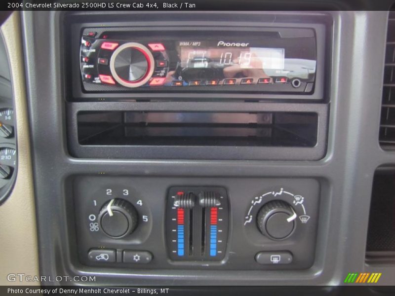 Black / Tan 2004 Chevrolet Silverado 2500HD LS Crew Cab 4x4