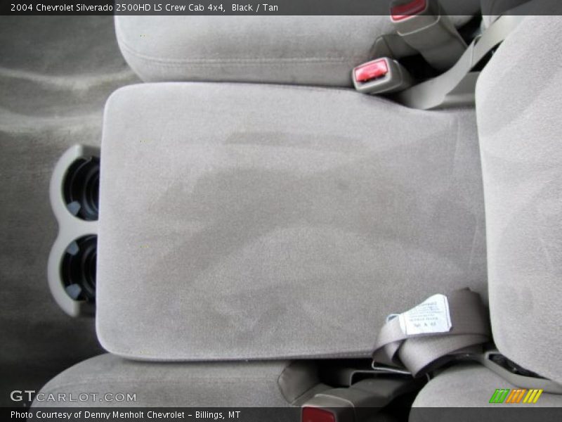 Black / Tan 2004 Chevrolet Silverado 2500HD LS Crew Cab 4x4