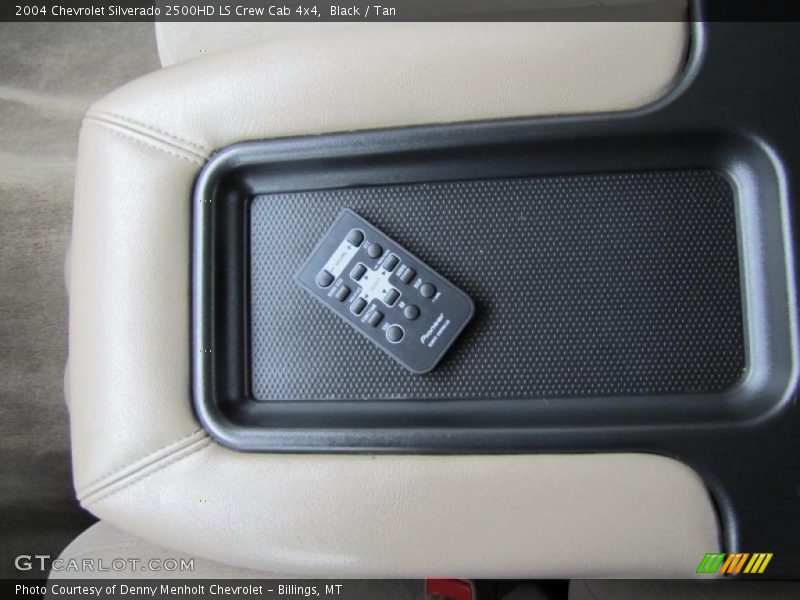 Black / Tan 2004 Chevrolet Silverado 2500HD LS Crew Cab 4x4