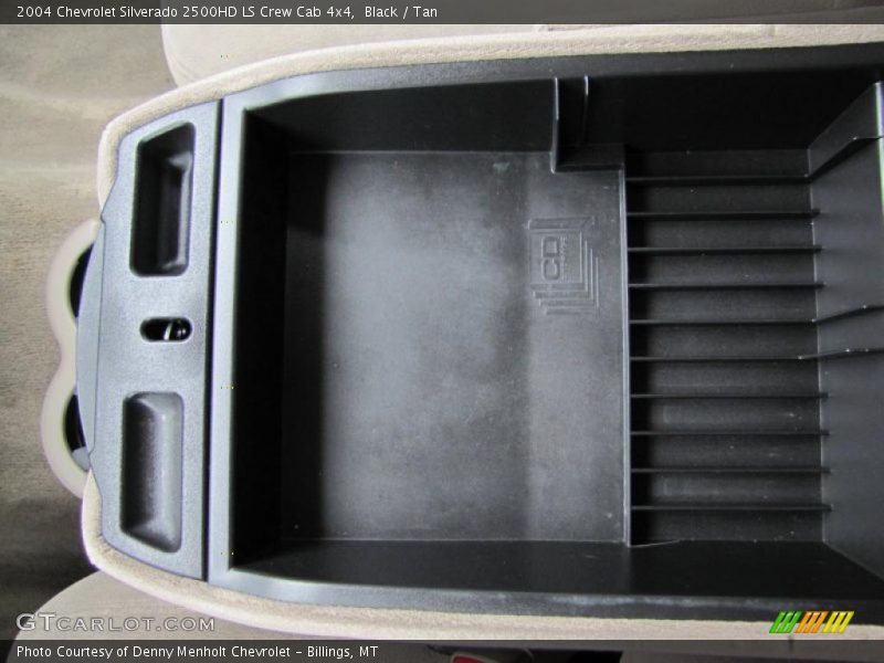 Black / Tan 2004 Chevrolet Silverado 2500HD LS Crew Cab 4x4