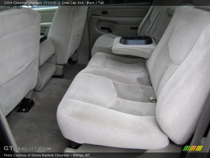 Black / Tan 2004 Chevrolet Silverado 2500HD LS Crew Cab 4x4