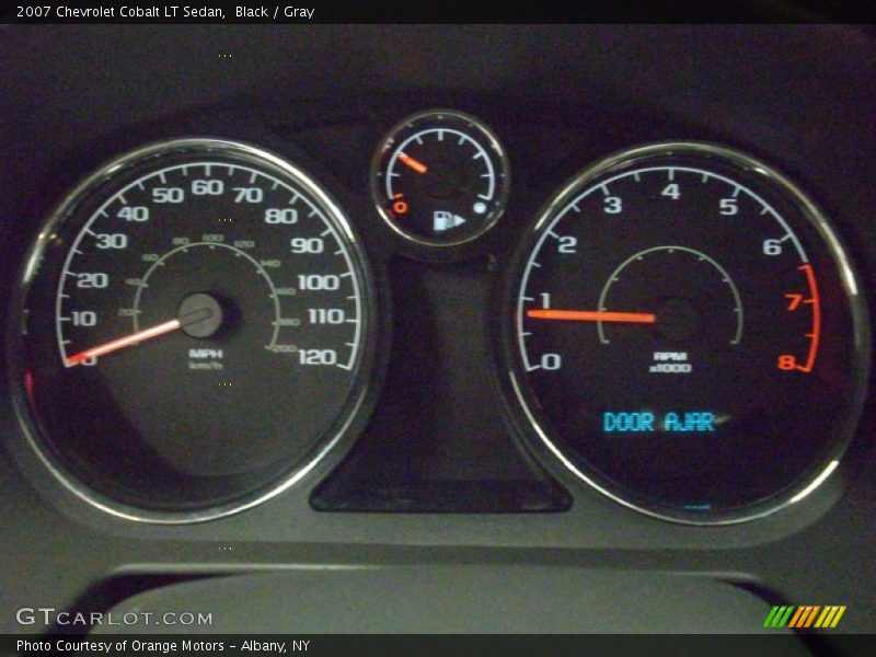 Black / Gray 2007 Chevrolet Cobalt LT Sedan