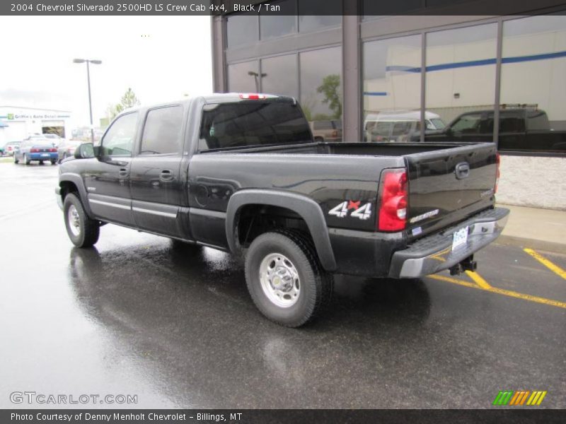 Black / Tan 2004 Chevrolet Silverado 2500HD LS Crew Cab 4x4