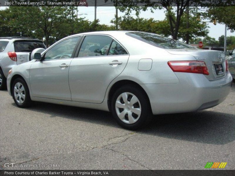 Titanium Metallic / Ash 2007 Toyota Camry LE
