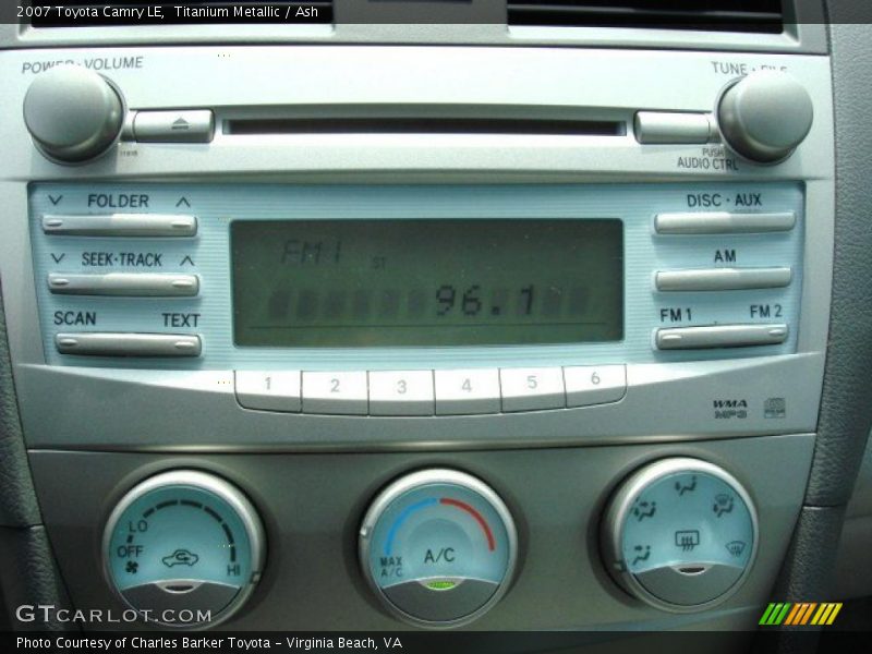 Titanium Metallic / Ash 2007 Toyota Camry LE
