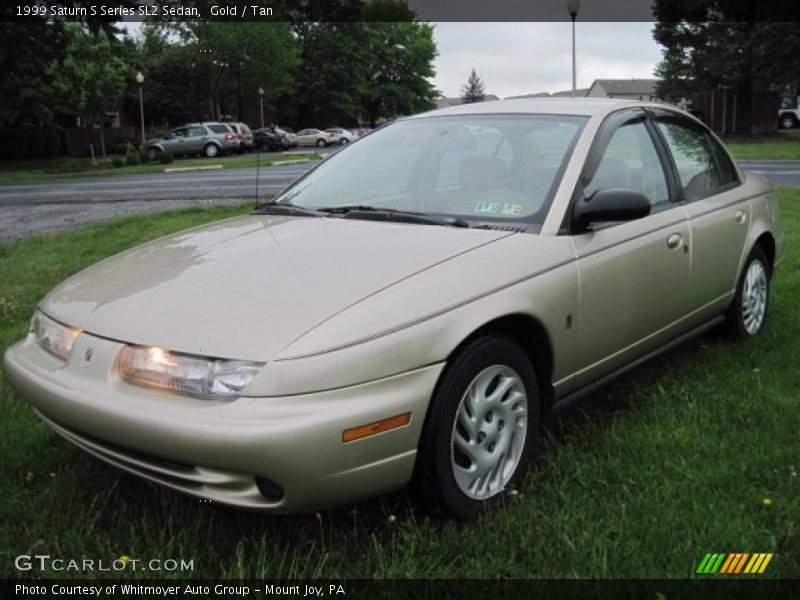 Gold / Tan 1999 Saturn S Series SL2 Sedan