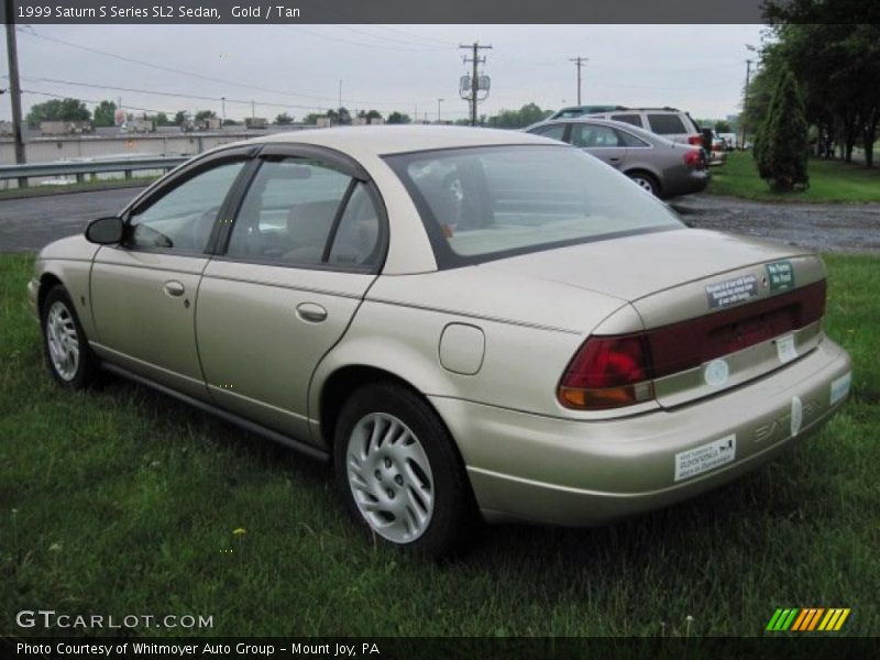 Gold / Tan 1999 Saturn S Series SL2 Sedan