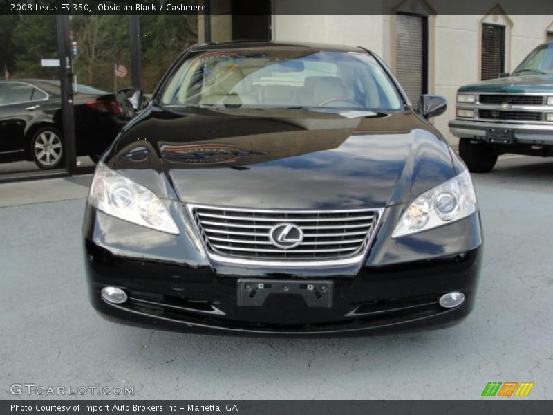 Obsidian Black / Cashmere 2008 Lexus ES 350