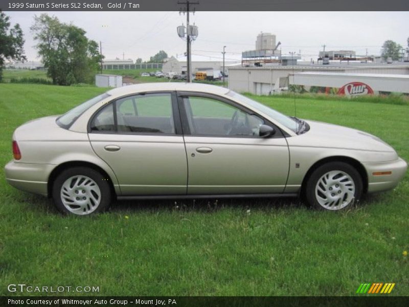 Gold / Tan 1999 Saturn S Series SL2 Sedan