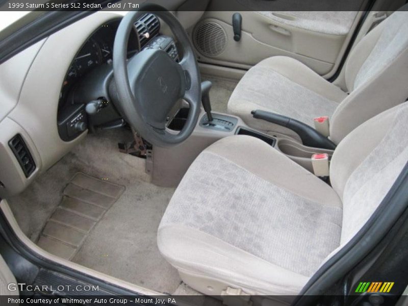 Gold / Tan 1999 Saturn S Series SL2 Sedan