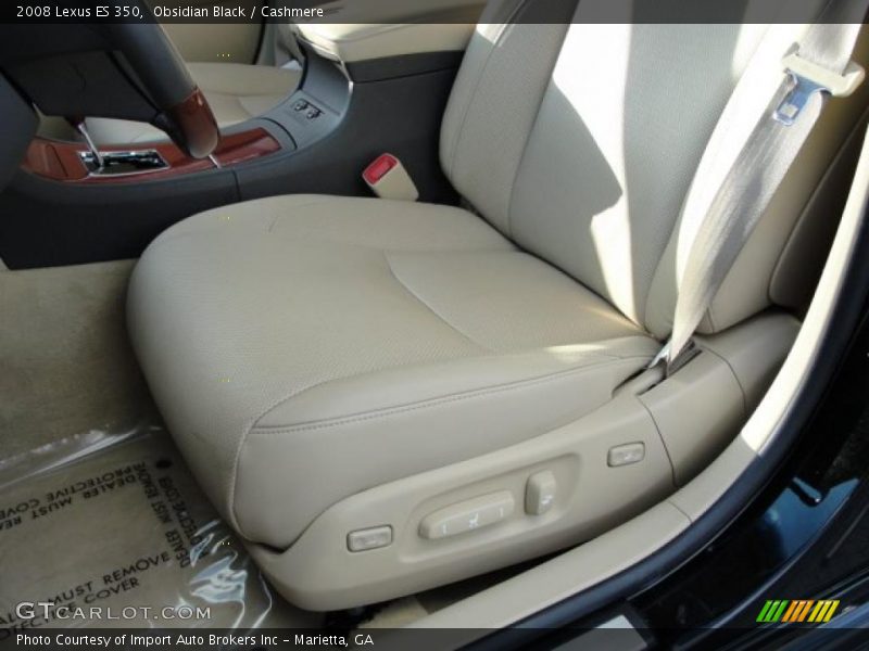 Obsidian Black / Cashmere 2008 Lexus ES 350