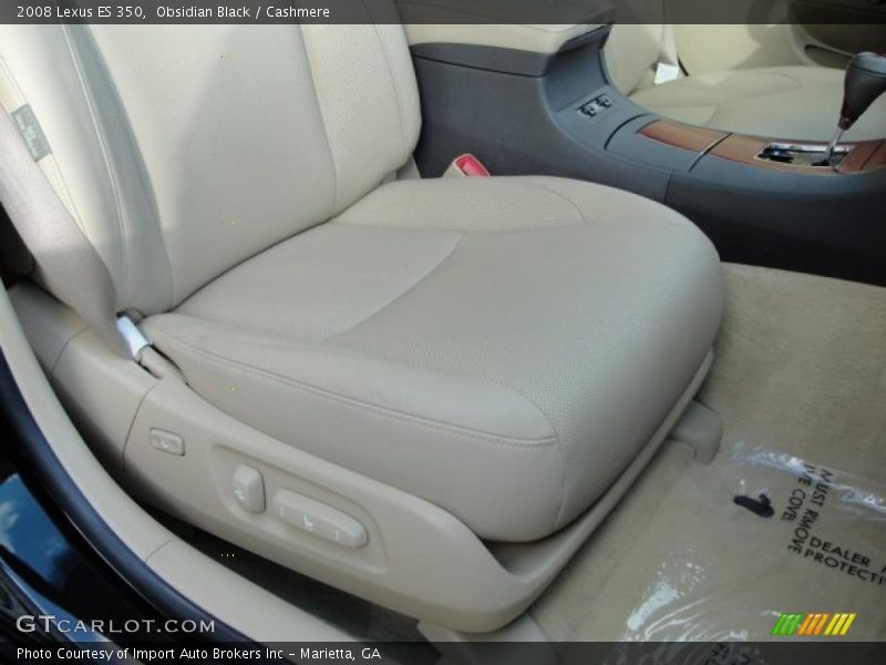 Obsidian Black / Cashmere 2008 Lexus ES 350