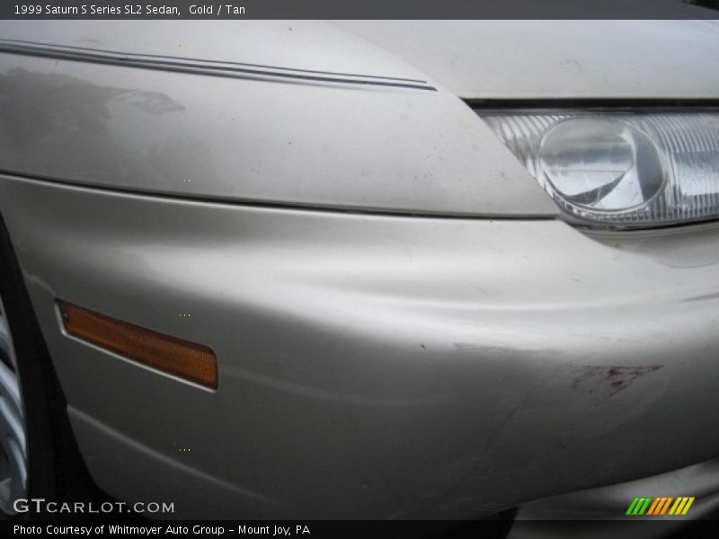Gold / Tan 1999 Saturn S Series SL2 Sedan