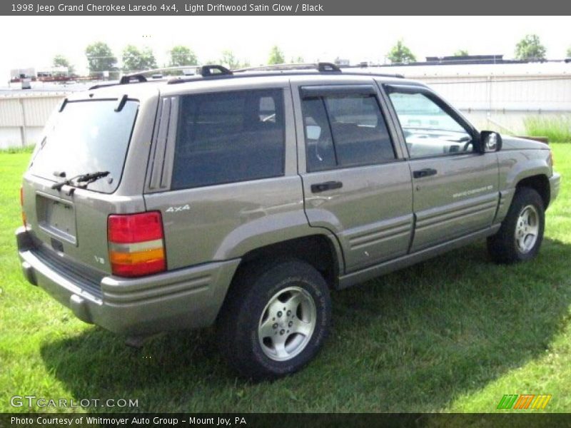 Light Driftwood Satin Glow / Black 1998 Jeep Grand Cherokee Laredo 4x4
