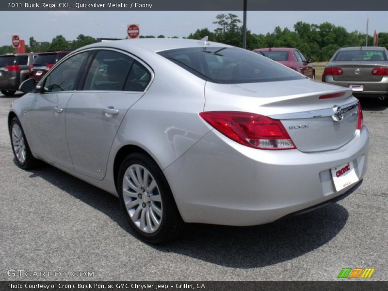 Quicksilver Metallic / Ebony 2011 Buick Regal CXL