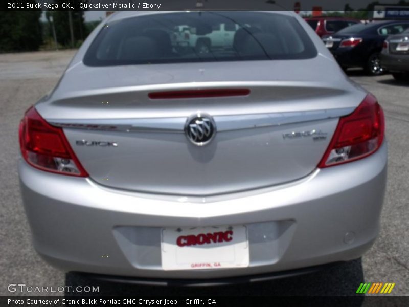 Quicksilver Metallic / Ebony 2011 Buick Regal CXL