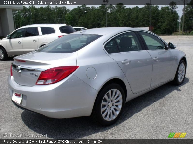 Quicksilver Metallic / Ebony 2011 Buick Regal CXL