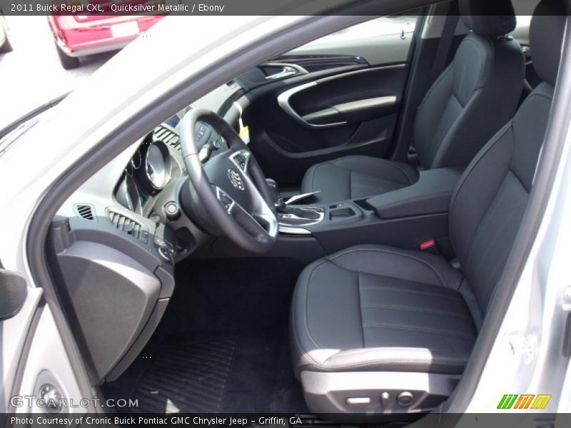 Quicksilver Metallic / Ebony 2011 Buick Regal CXL