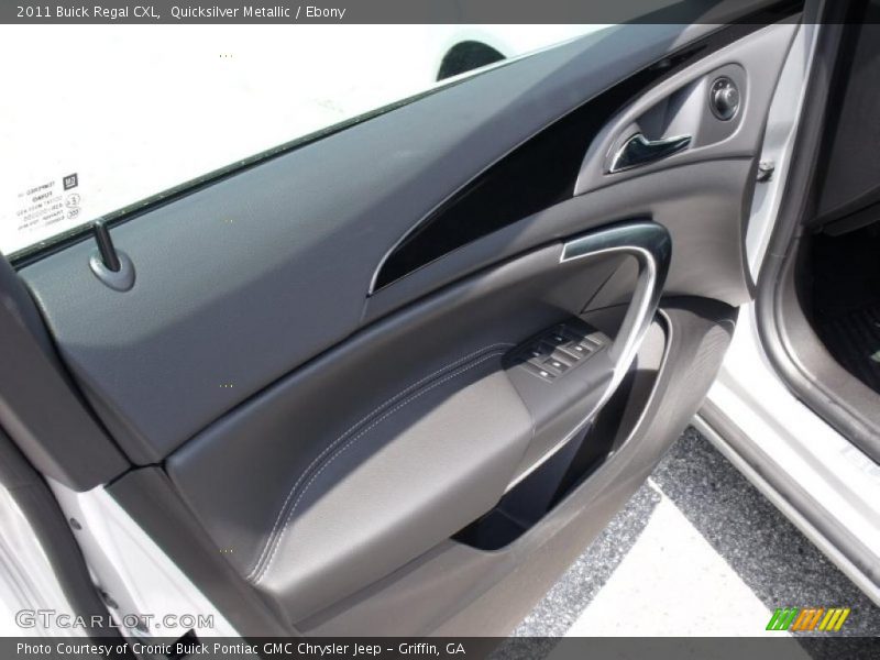 Quicksilver Metallic / Ebony 2011 Buick Regal CXL