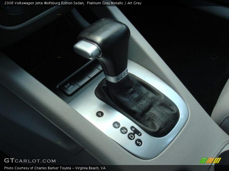Platinum Grey Metallic / Art Grey 2008 Volkswagen Jetta Wolfsburg Edition Sedan
