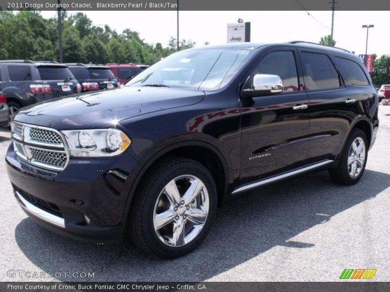 Blackberry Pearl / Black/Tan 2011 Dodge Durango Citadel