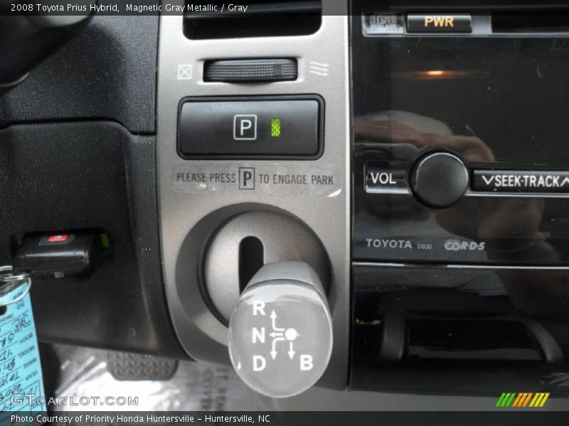 Magnetic Gray Metallic / Gray 2008 Toyota Prius Hybrid