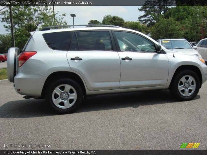 Classic Silver Metallic / Ash Gray 2007 Toyota RAV4 4WD