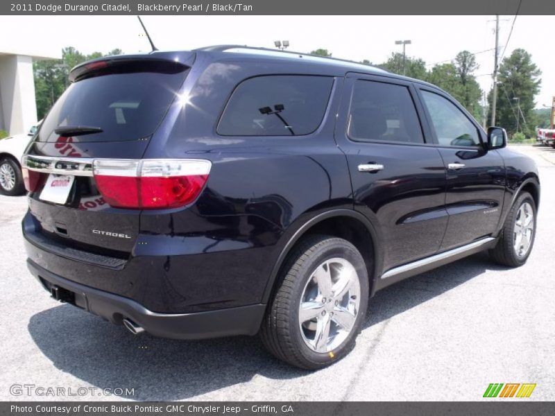 Blackberry Pearl / Black/Tan 2011 Dodge Durango Citadel