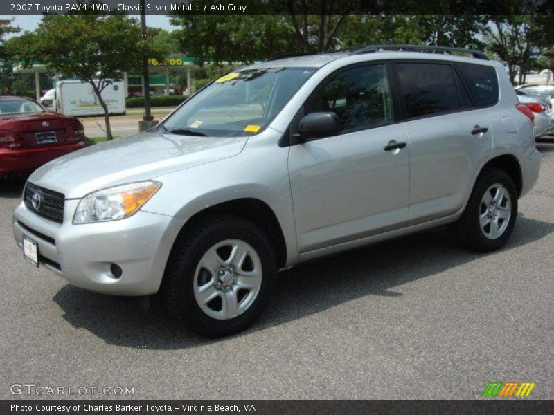 Classic Silver Metallic / Ash Gray 2007 Toyota RAV4 4WD