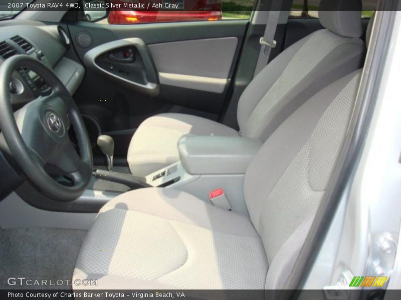Classic Silver Metallic / Ash Gray 2007 Toyota RAV4 4WD